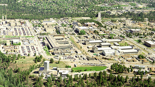 Los Alamos National Laboratory aerial shot