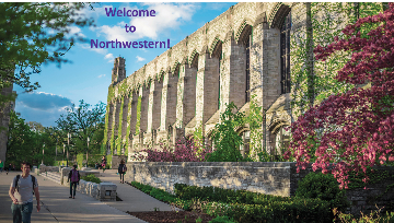Northwestern University campus view